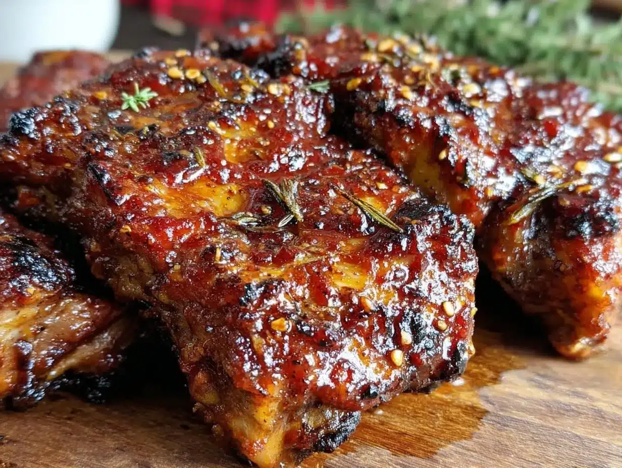 gochujang honey glazed ribs preparation steps