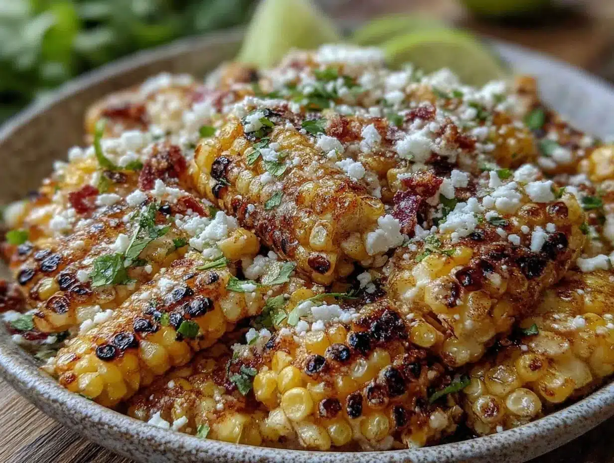 grilled street corn salad preparation steps