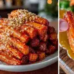 harissa roasted carrots - featured image