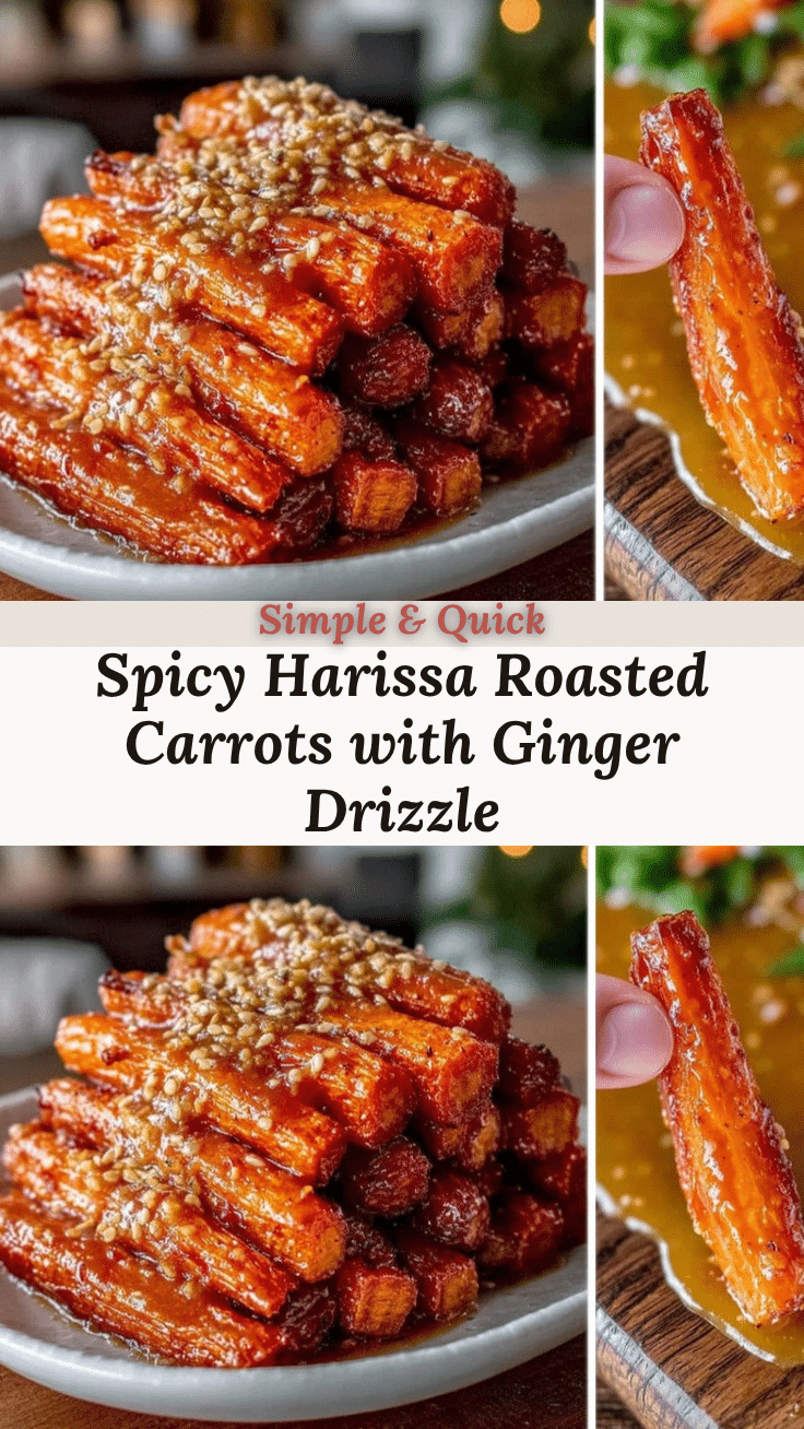 harissa roasted carrots recipe