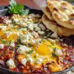 harissa shakshuka recipe - featured image
