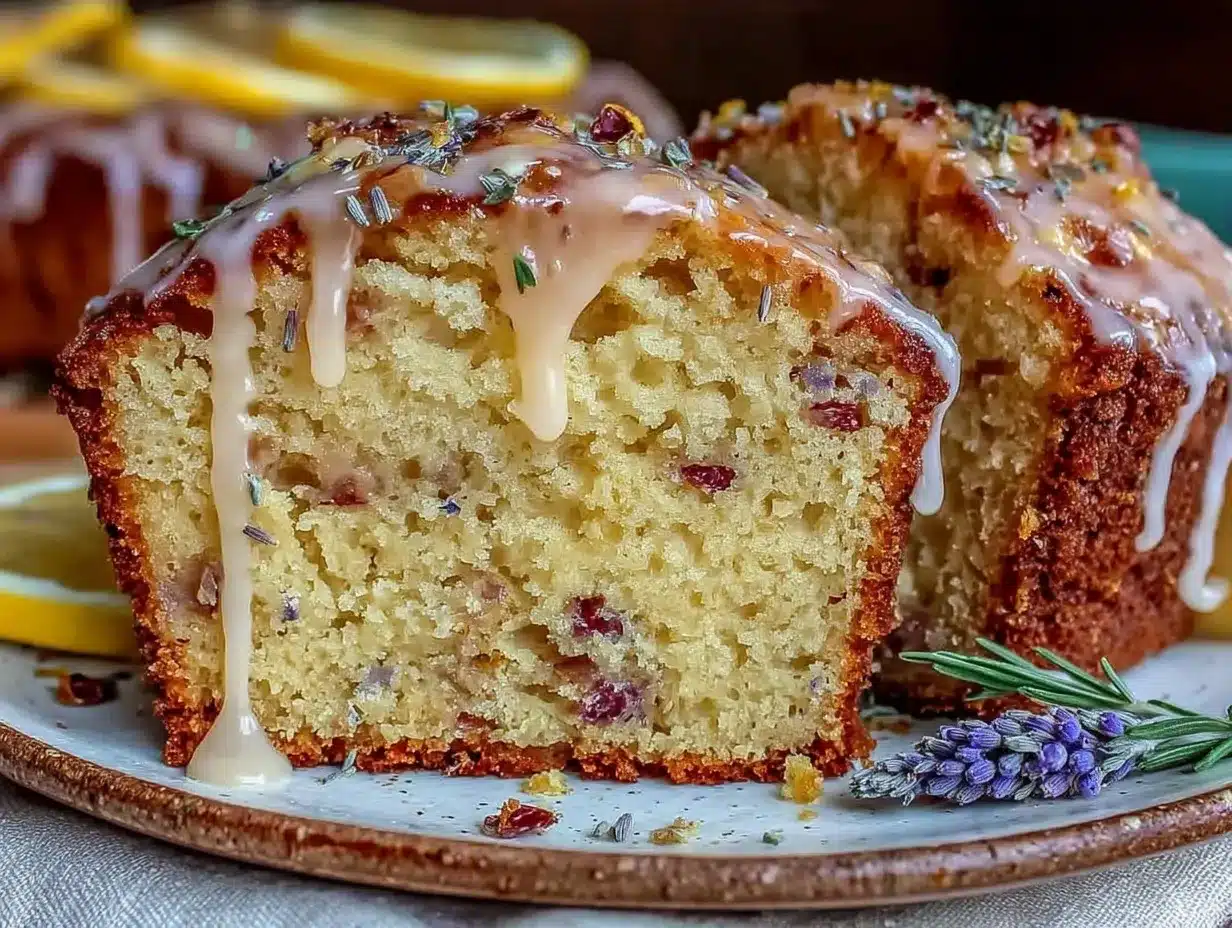 lemon lavender pound cake preparation steps