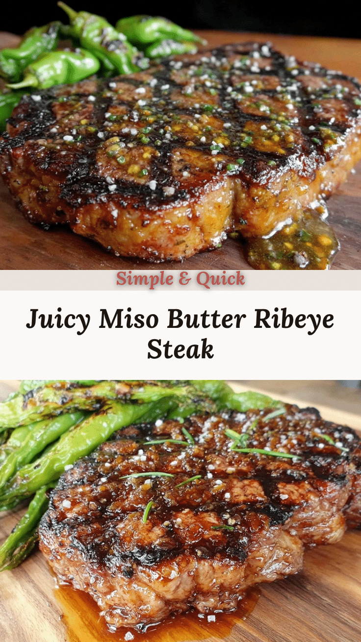 miso butter ribeye recipe