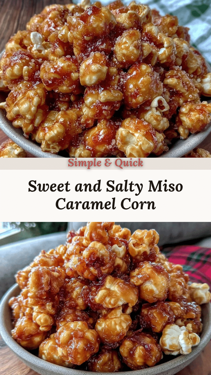 miso caramel corn recipe recipe
