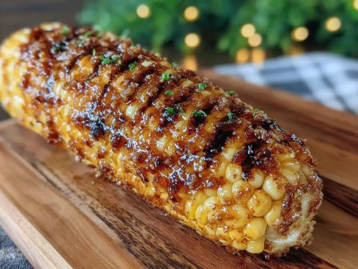 miso honey butter grilled corn preparation steps