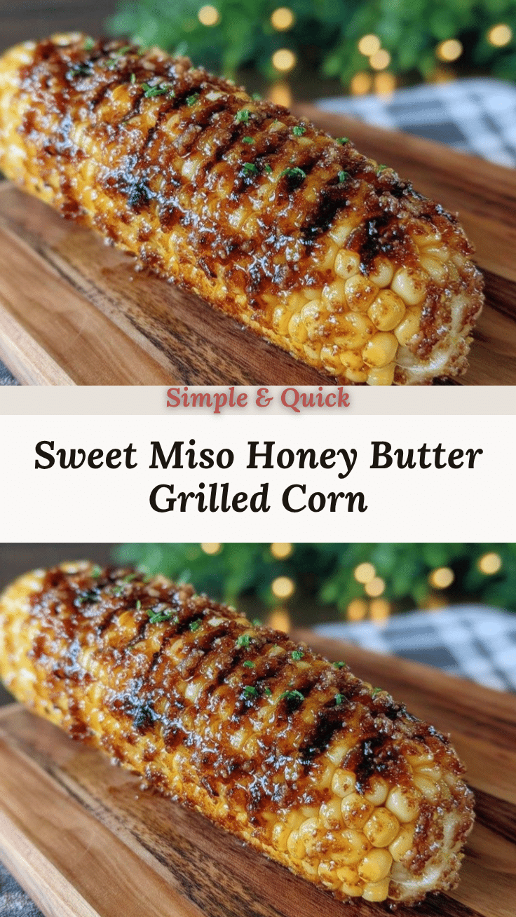 miso honey butter grilled corn recipe