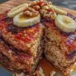 protein-packed banana oat pancakes - featured image