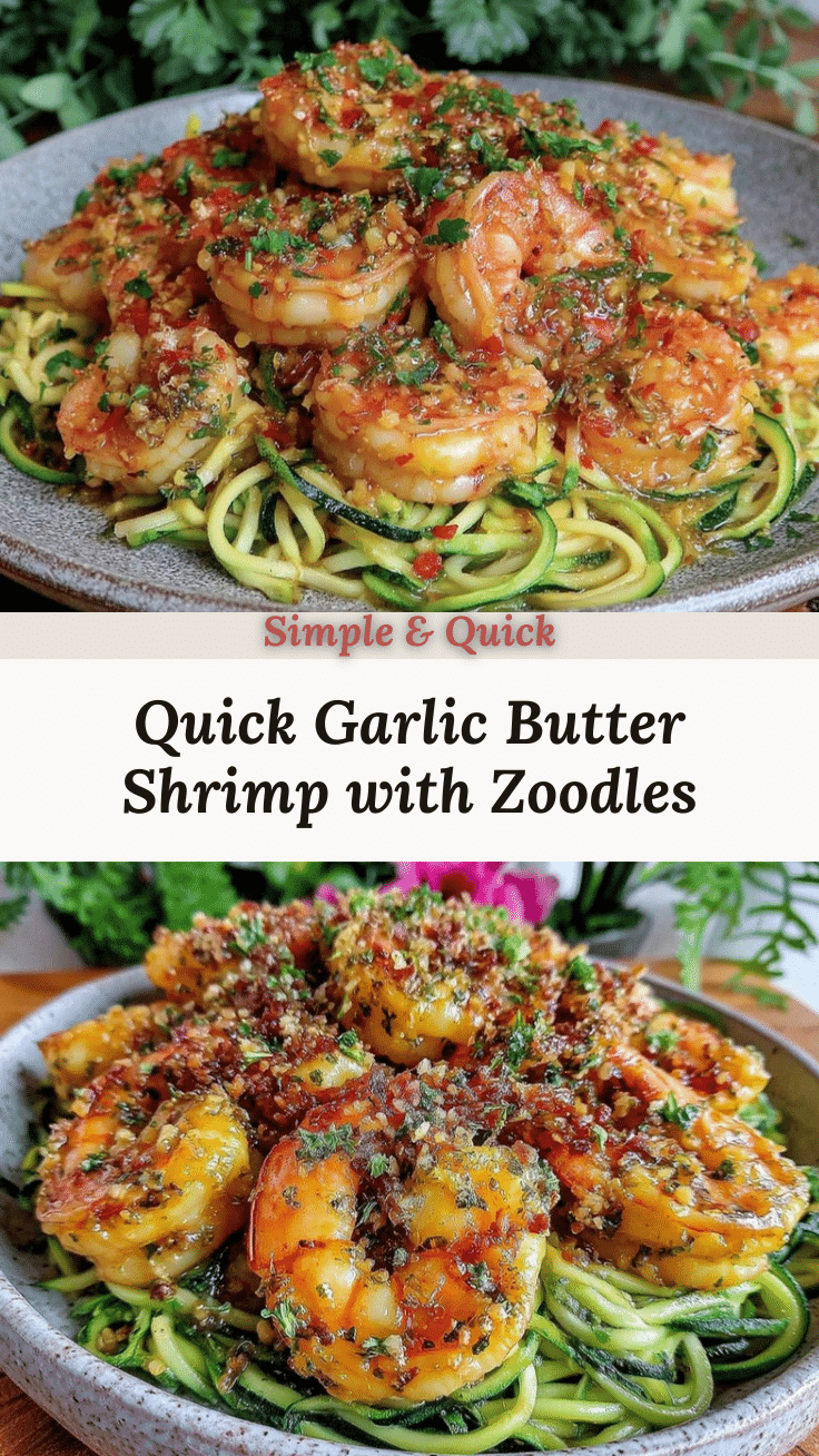 quick garlic butter shrimp recipe
