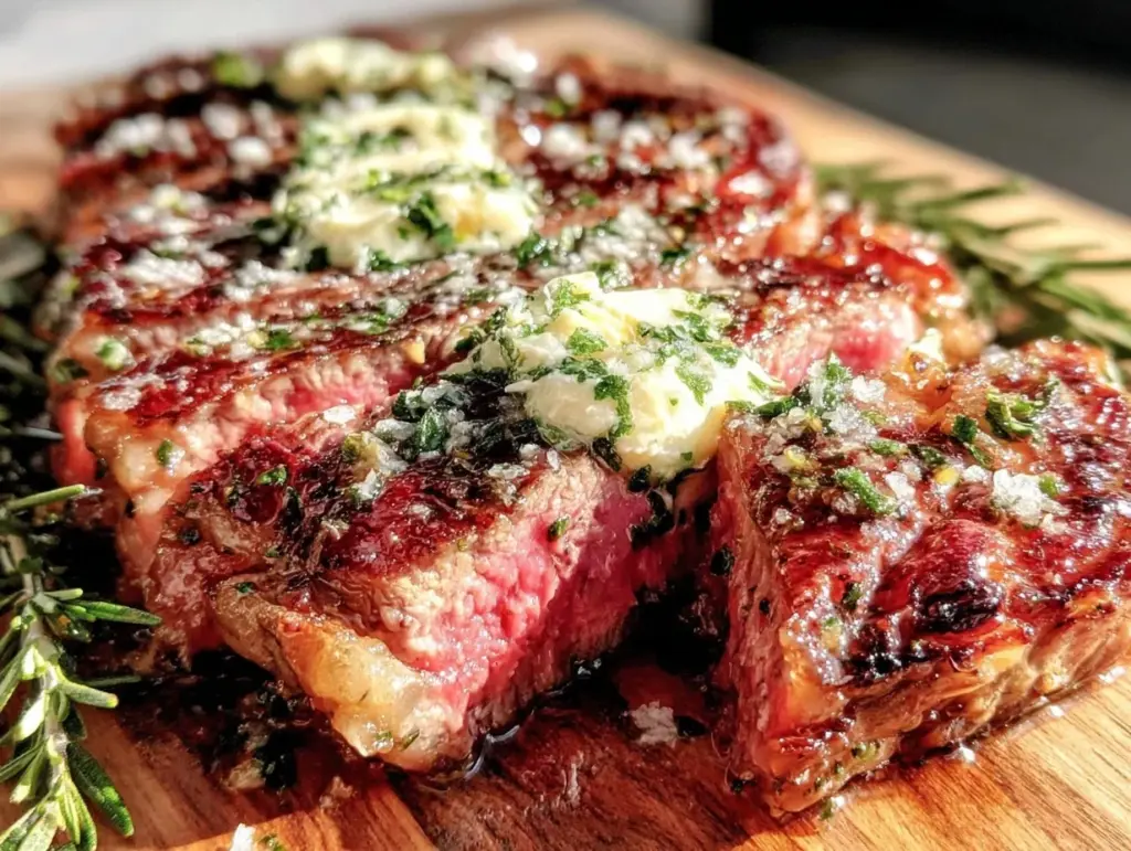 reverse seared ribeye steak - featured image