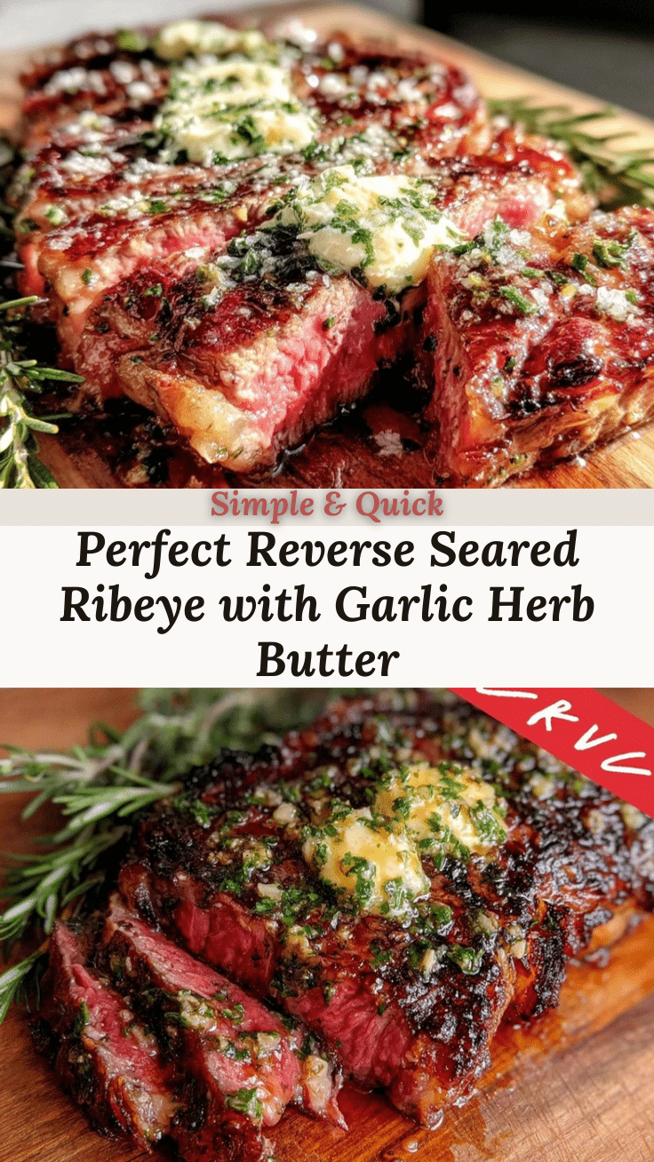 reverse seared ribeye steak recipe