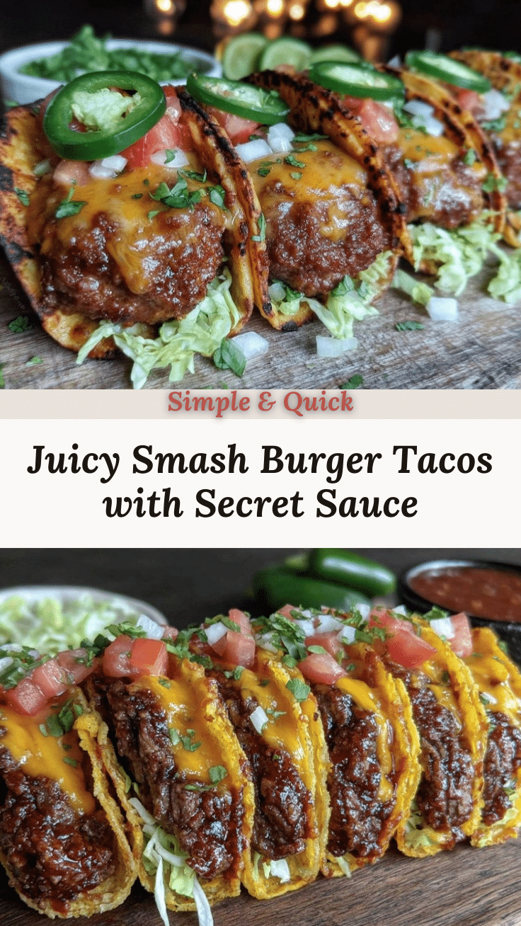 smash burger tacos recipe