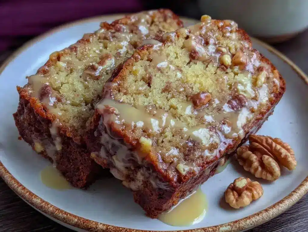 sourdough discard banana bread - featured image