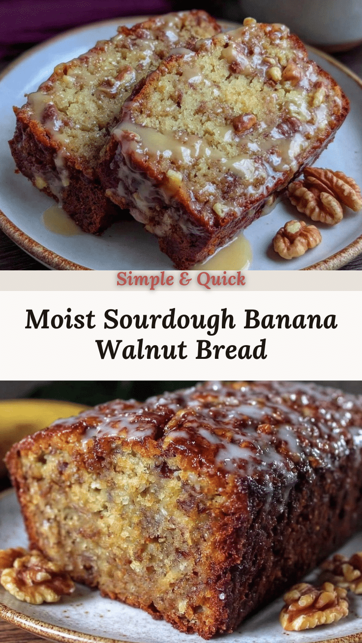 sourdough discard banana bread recipe