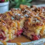 Strawberry Rhubarb Churro Bake - featured image