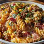 taco pasta salad - featured image