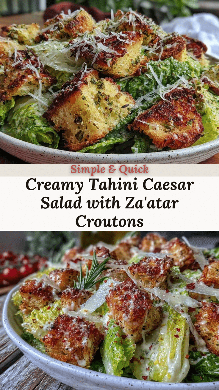 tahini caesar salad recipe