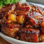 teriyaki baked beans - featured image