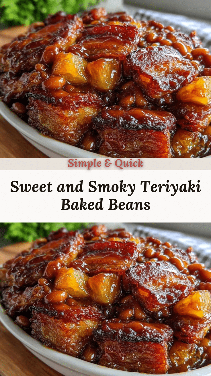 teriyaki baked beans recipe