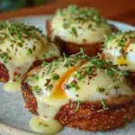 yuzu hollandaise eggs benedict - featured image