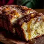 apple cider donut bread - featured image