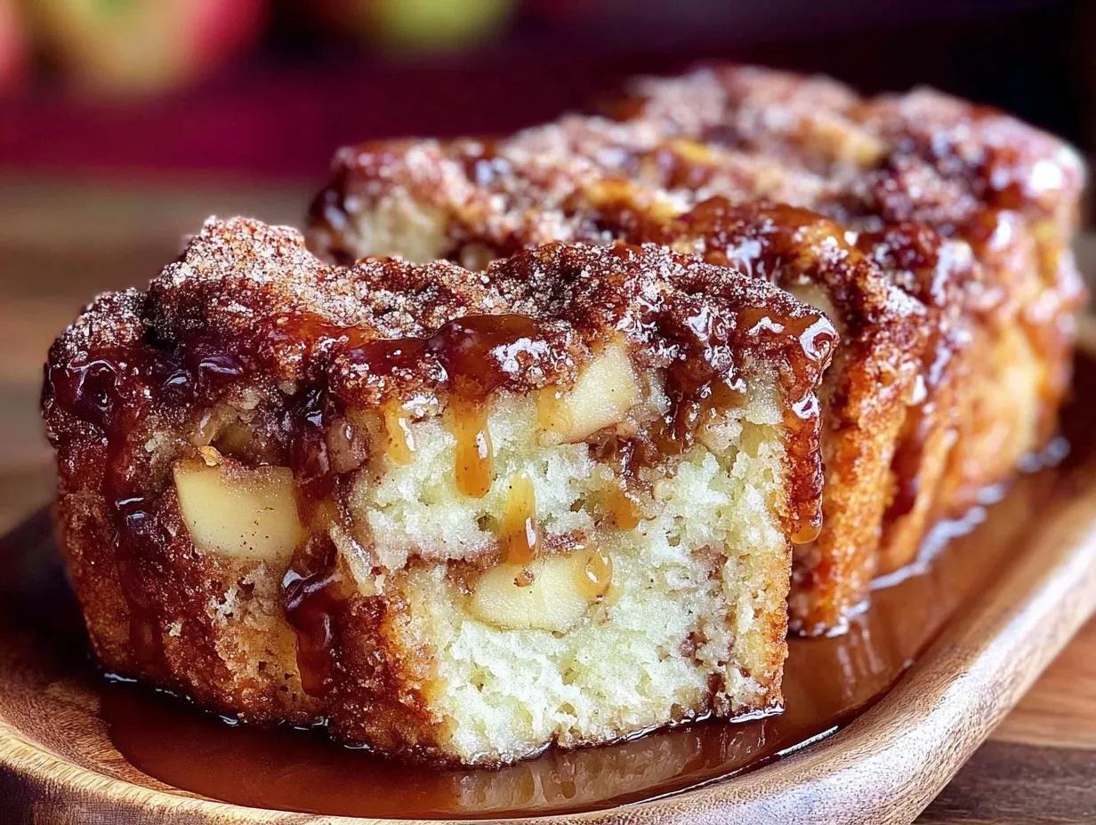 apple cider donut bread preparation steps