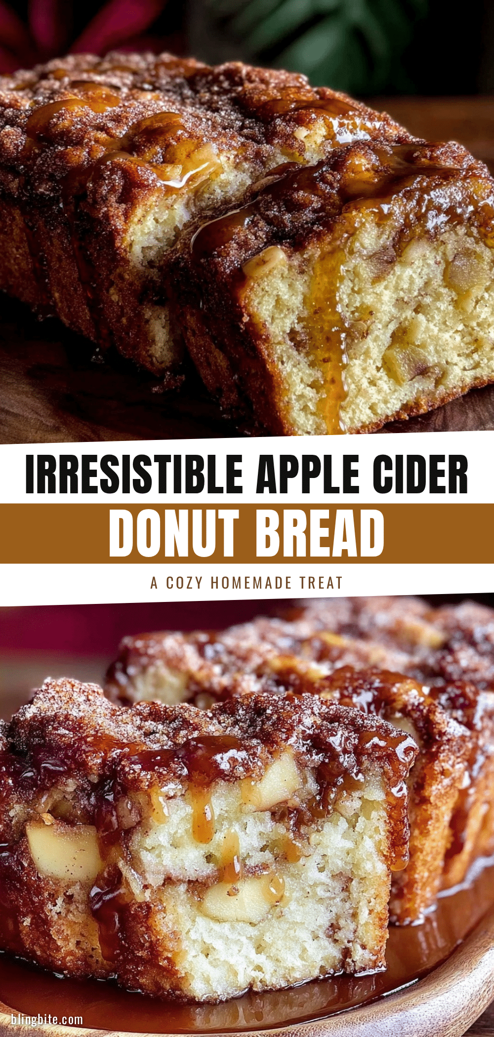 apple cider donut bread recipe