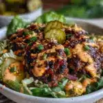 big mac smash burger salad - featured image