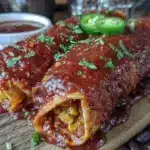 black bean enchiladas - featured image