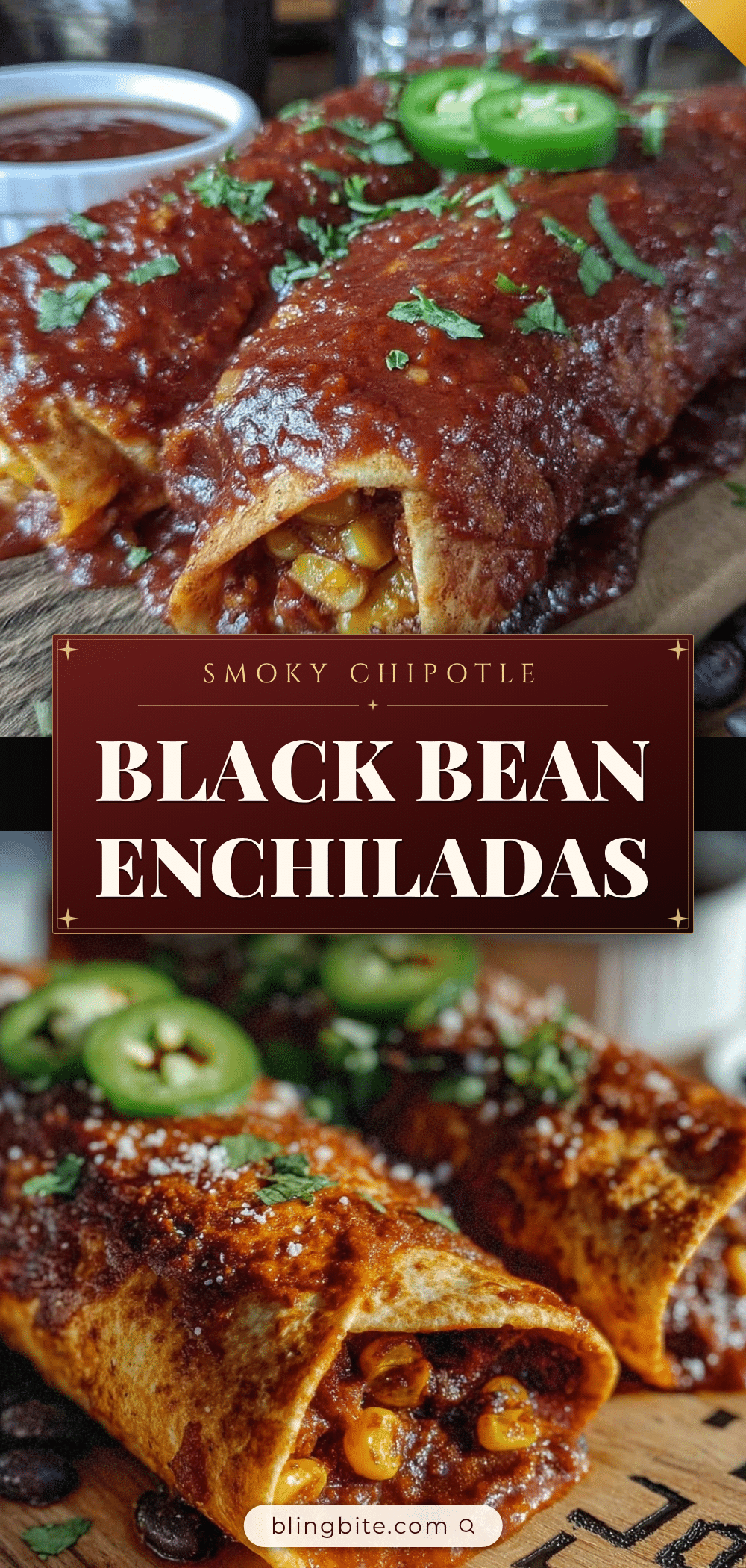 black bean enchiladas recipe