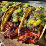 blackened salmon tacos - featured image