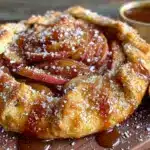 brown butter apple galette - featured image
