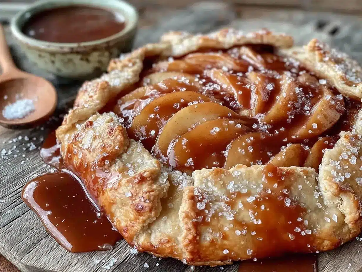 brown butter apple galette preparation steps