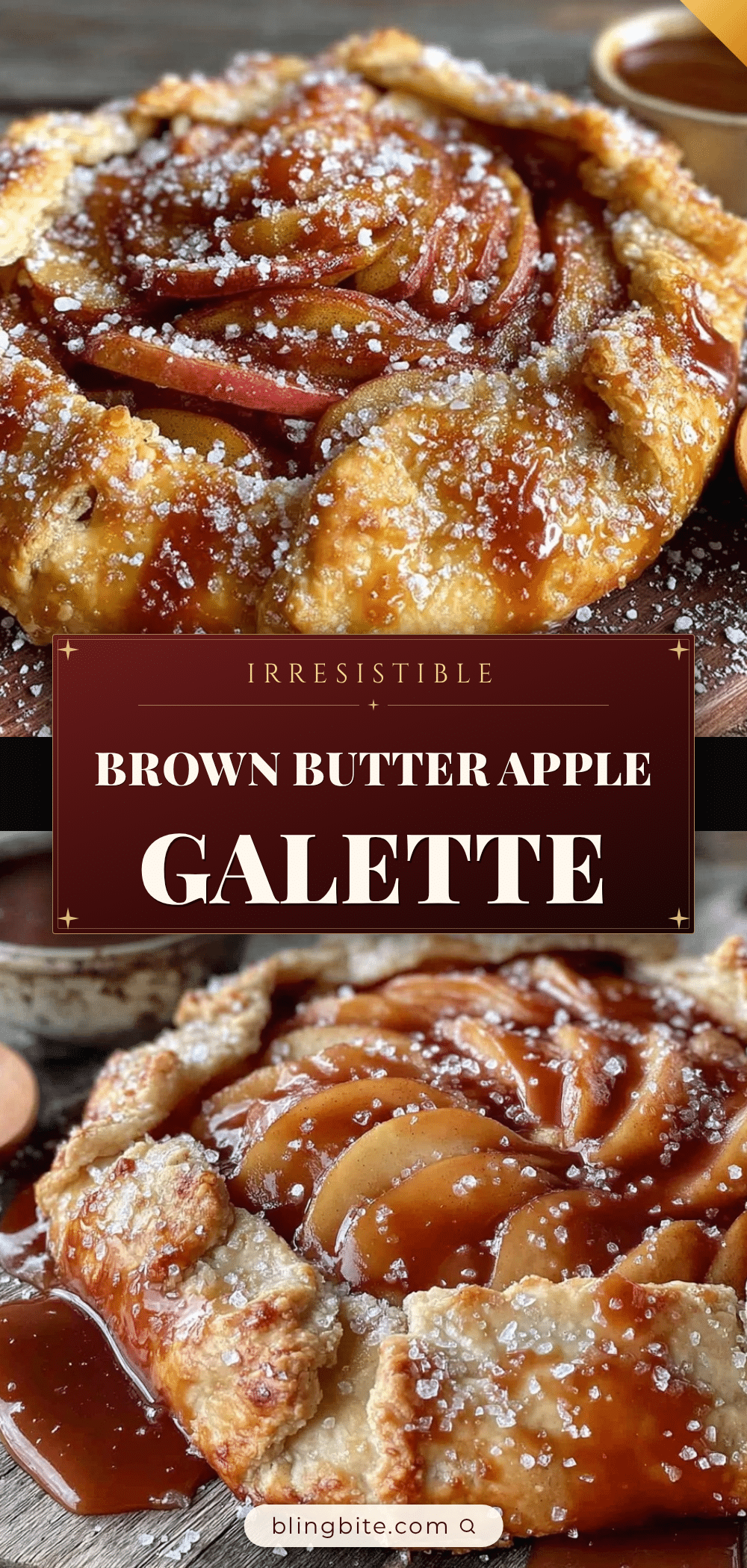 brown butter apple galette recipe