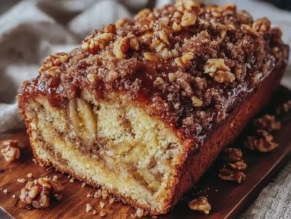 brown butter banana bread - featured image