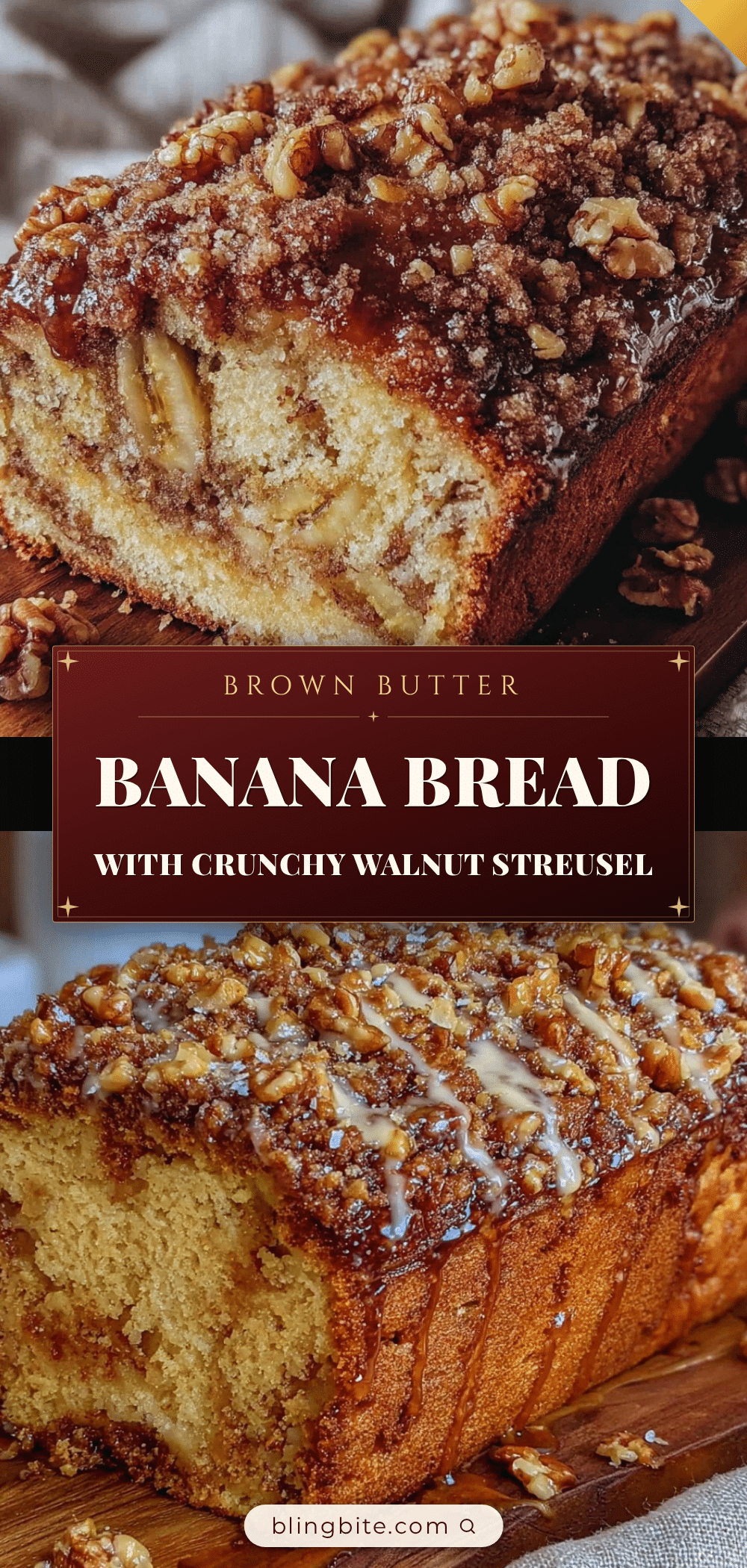 brown butter banana bread recipe