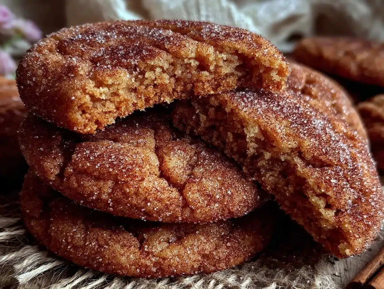 brown butter snickerdoodle crinkle cookies preparation steps