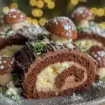 Bûche de Noël Yule Log Cake - featured image