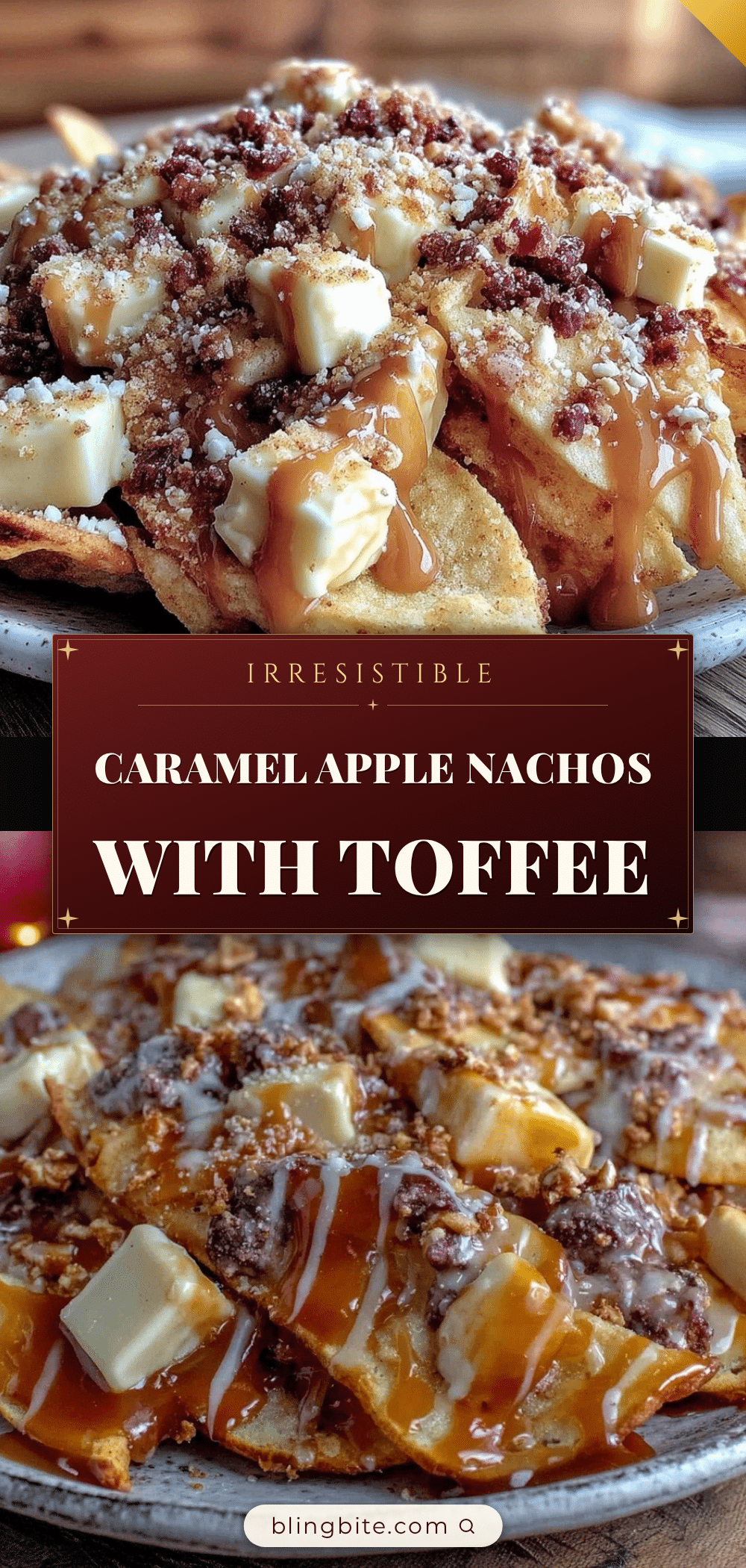 caramel apple nachos recipe