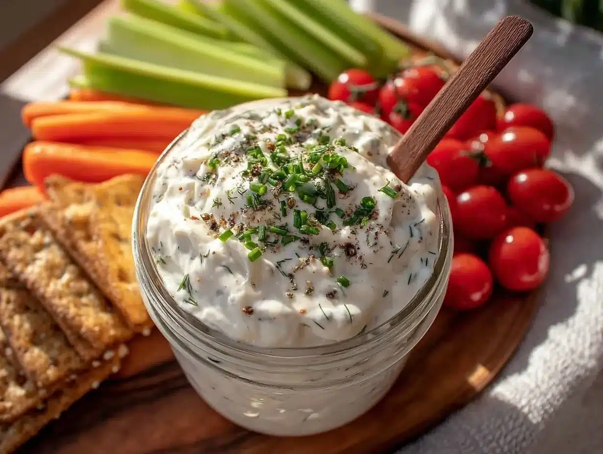 creamy Greek yogurt ranch dressing preparation steps