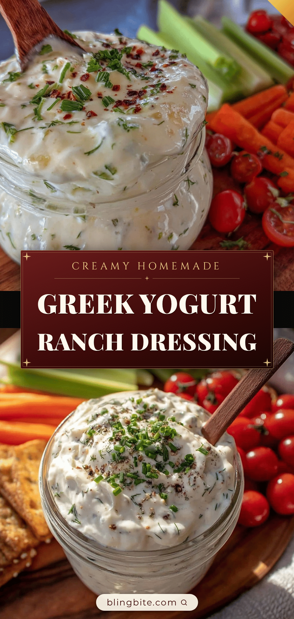 creamy Greek yogurt ranch dressing recipe