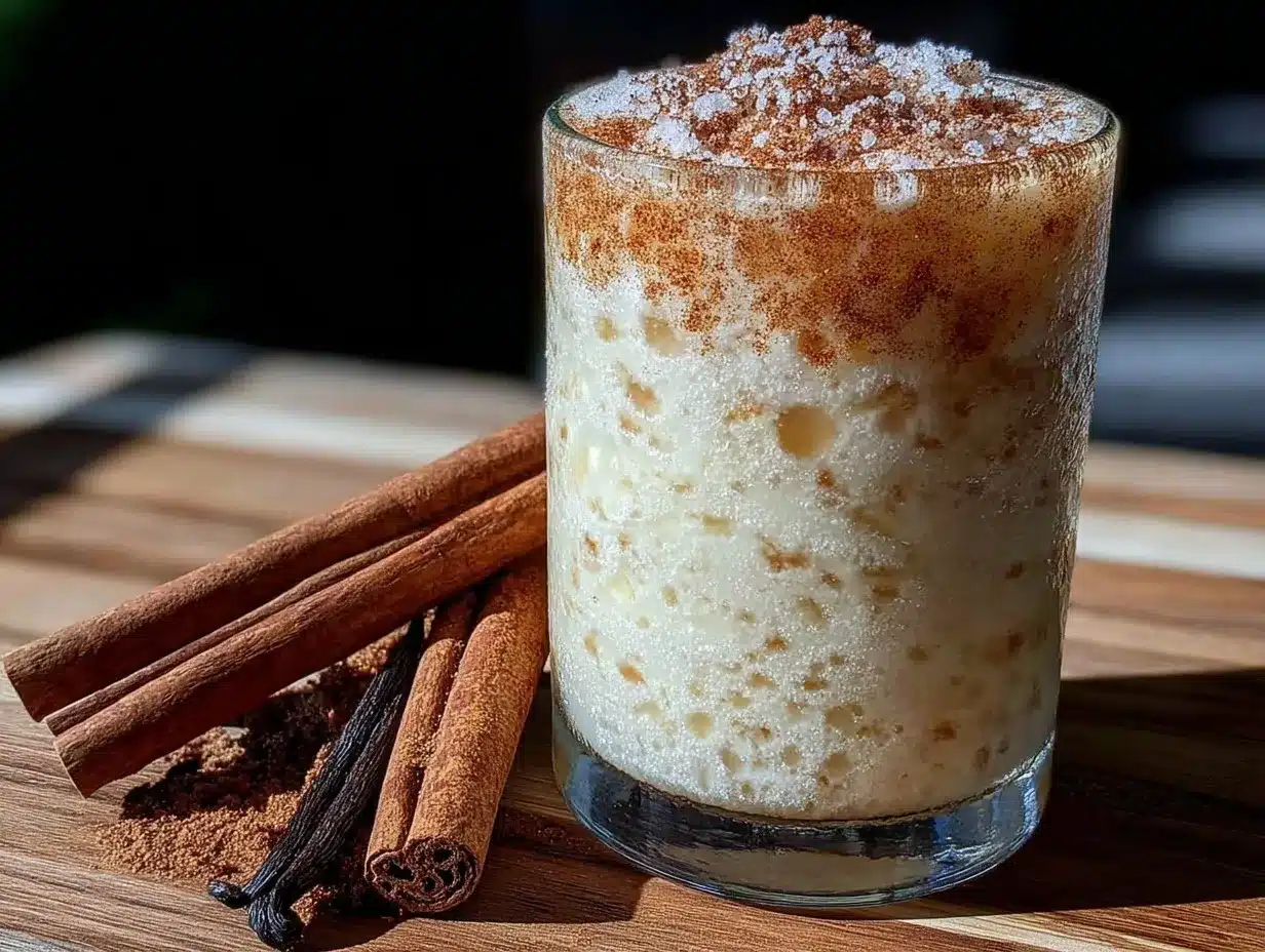 creamy homemade horchata preparation steps