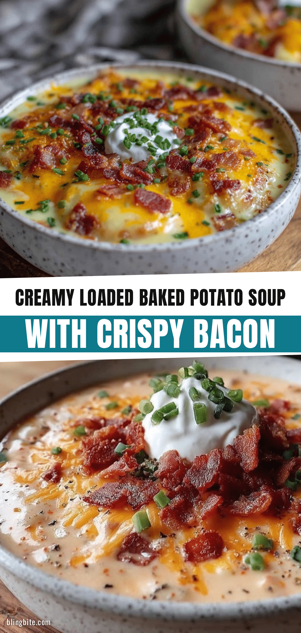 creamy loaded baked potato soup recipe