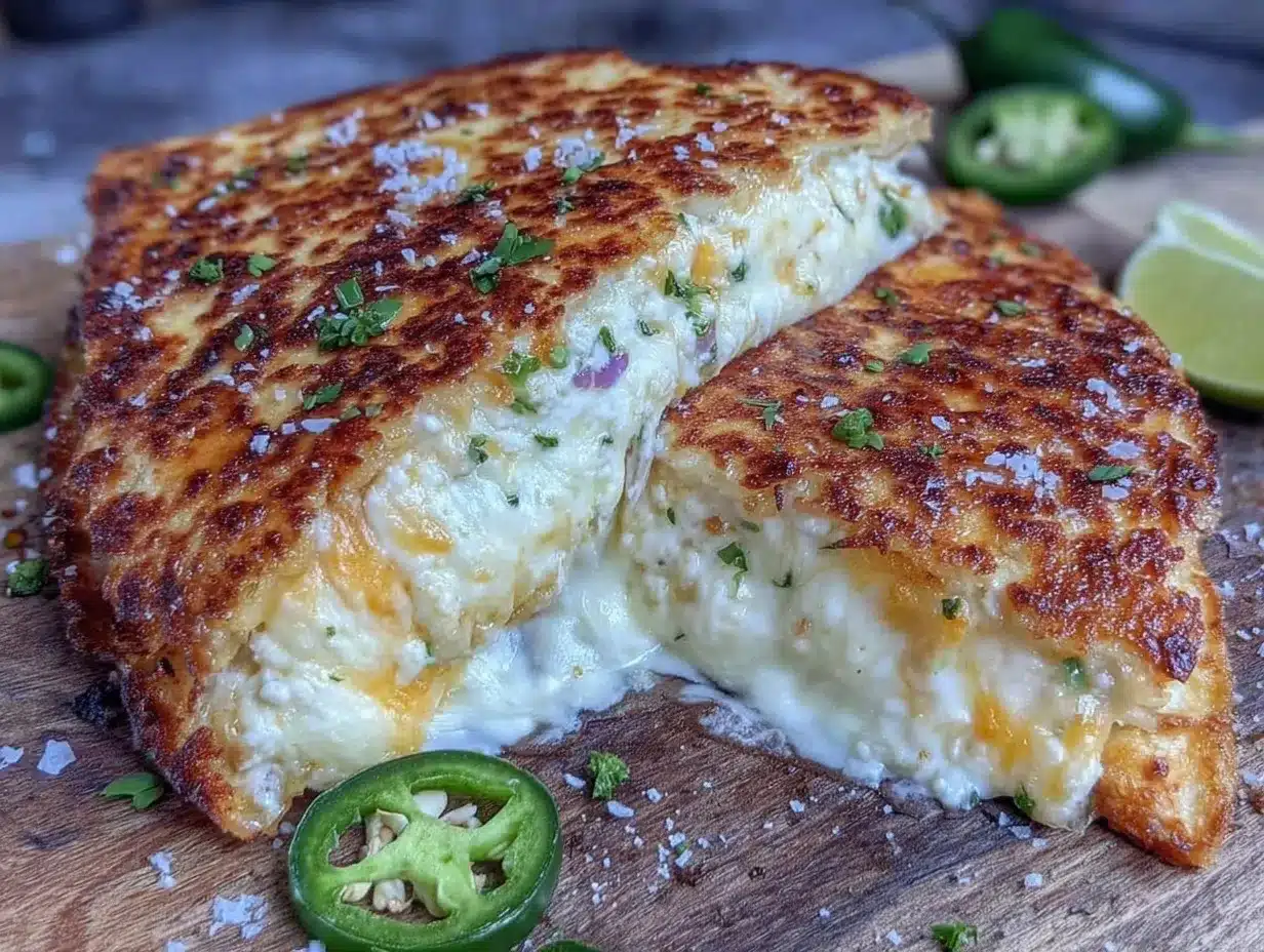 creamy spinach artichoke quesadilla preparation steps