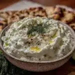 creamy tzatziki recipe - featured image