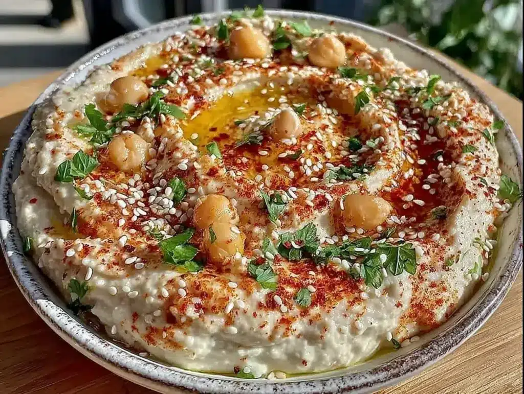 creamy ultra-smooth hummus - featured image