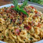 creamy vegan pasta - featured image