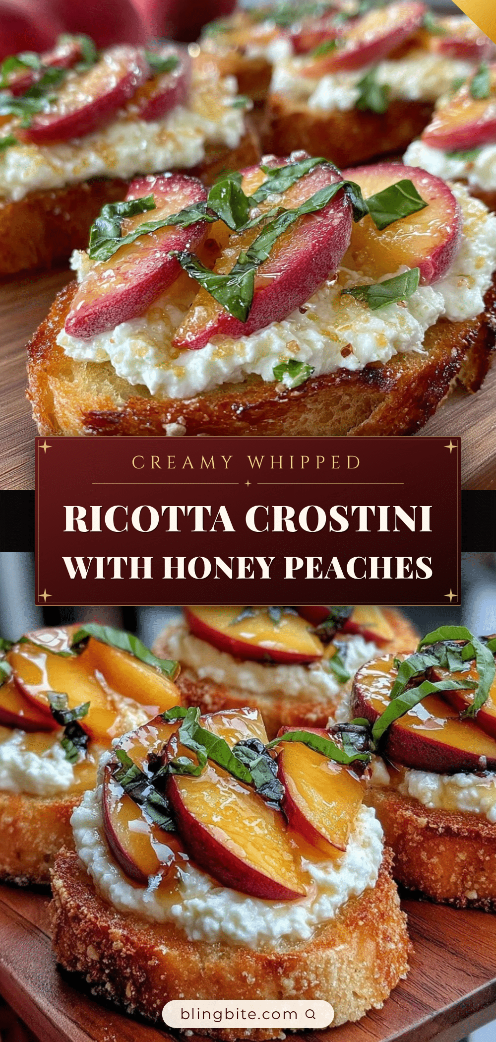 creamy whipped ricotta crostini recipe