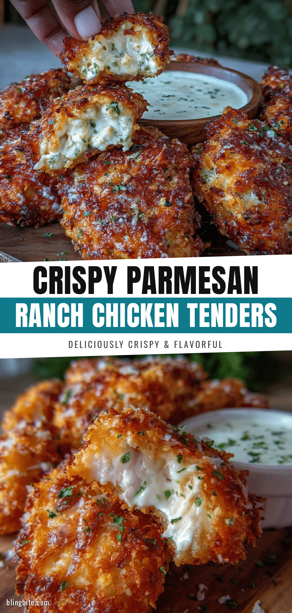 crispy baked parmesan ranch chicken tenders recipe