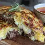 crispy birria quesadilla - featured image
