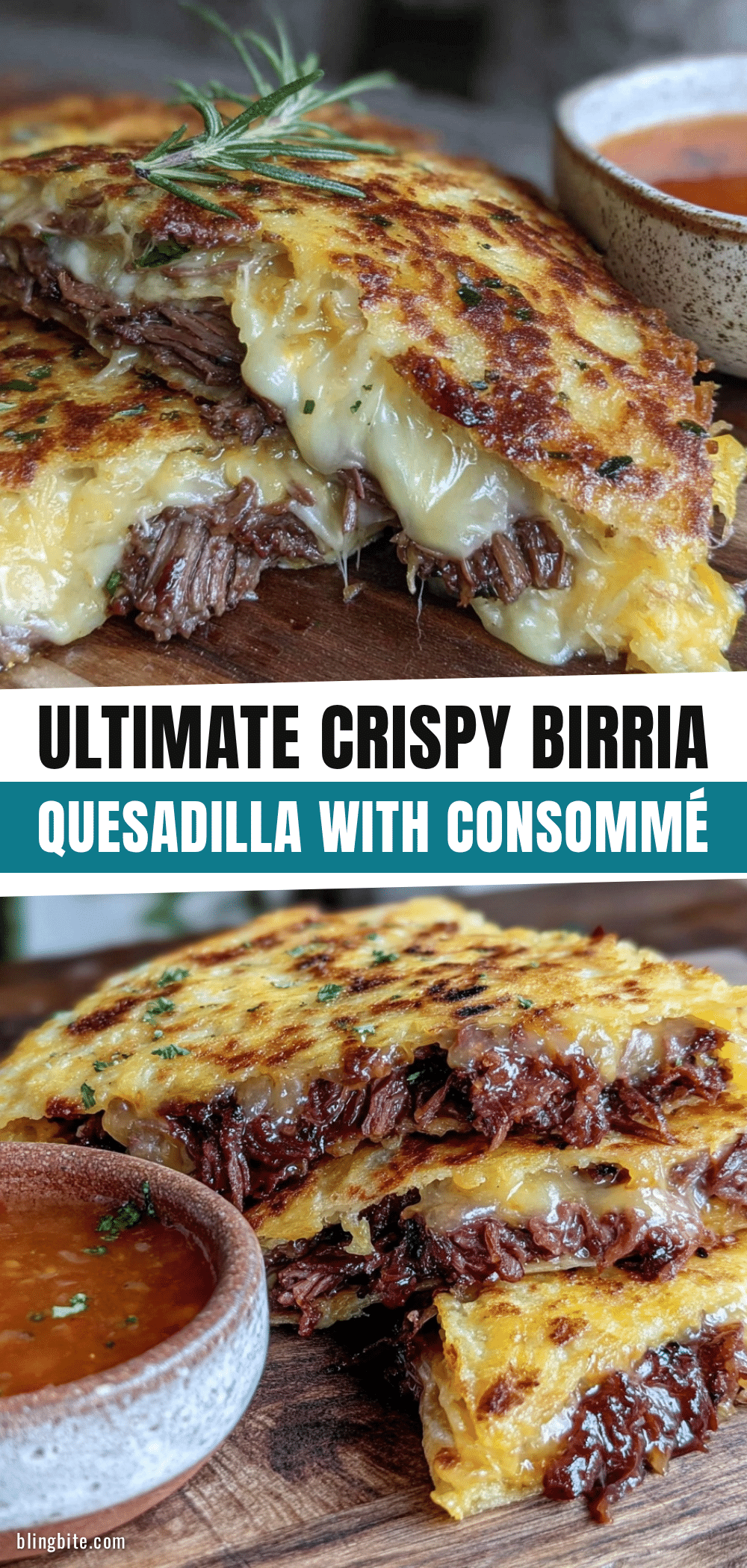 crispy birria quesadilla recipe